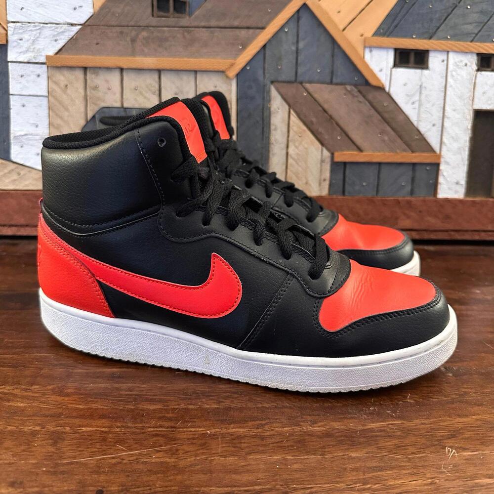 Nike Ebernon Mid 'Bred' Sneakers 9 - Picture 3 of 6